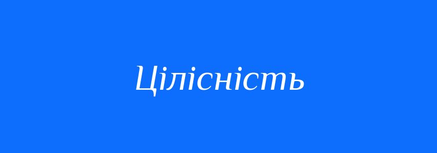 Антоніми до слова Цілісність